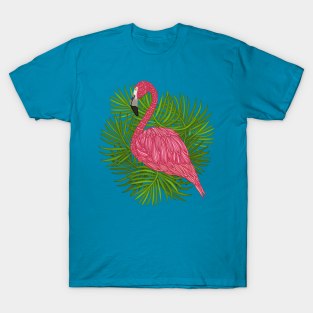 Tropical Flamingo T-Shirt